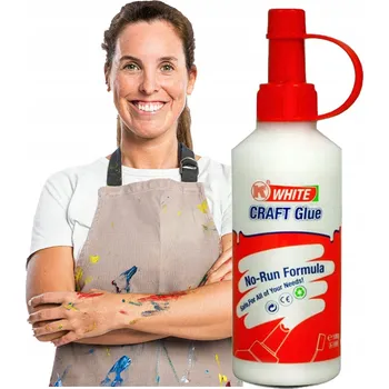 Kancelářské lepidlo Univerzální bílé lepidlo v tekuté formě 100g NETOXICKÉ