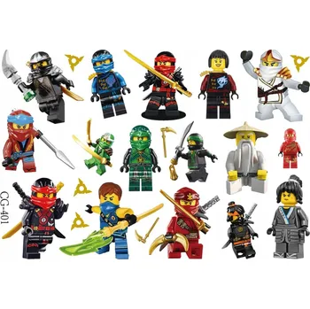 Tetování Smyvatelné tetování pro děti LEGO NINJAGO CG400