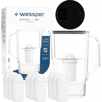 Filtrační konvice Filtrační konvice Wessper D1 SOLID FutureFlow 3,3 l černá