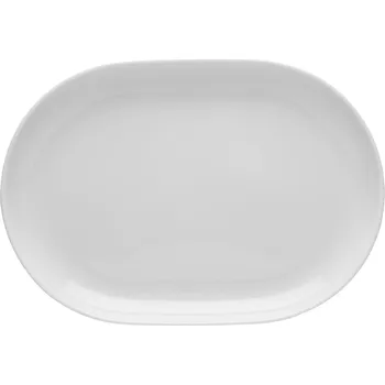 Talíř Oválný servírovací talíř Lubiana Boss bílý 36 cm