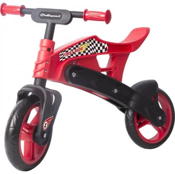 Odrážedlo Odrážecí motorka pro děti POLISPORT červeno/černá