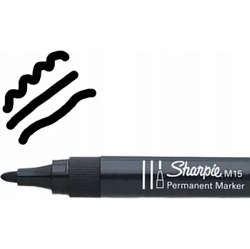 Černý Permanentní popisovač Sharpie 1 ks
