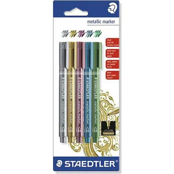 Permanentní popisovač vícebarevný Staedtler 5 ks