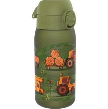 Láhev ION8 Recyclon Farming Machines 0,35 l - dětská láhev / bidon na vodu a nápoje