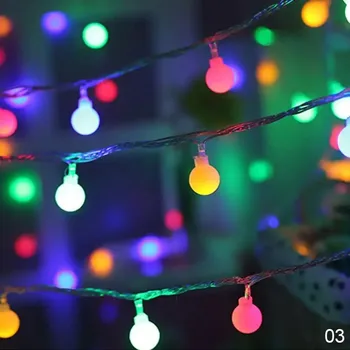 Vánoční dekorace Vánoční světelný řetěz s 10/20 LED | vánoční osvětlení - 06 , 1,5 m