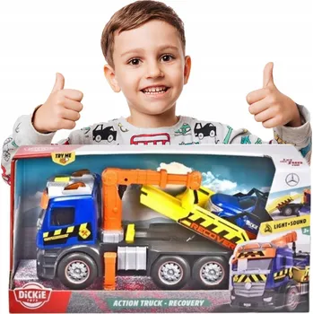 autíčko Auto Autopřepravník Mercedes AUTO s zvedákem 26 cm