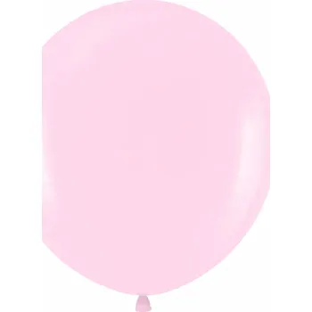 Balónek Balónky SVĚTLE RŮŽOVÉ 45cm VELKÉ na narozeniny, svatba, pro girlandy, sada 2ks