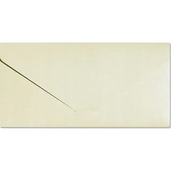 Obálka OZDOBNÉ PERLEŤOVÉ OBÁLKY krémové 5 kusů GALERIE PAPIERU dekorativní OBÁLKY