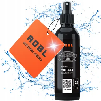 Vůně do auta Vůně do auta ADBL White Mist 200 Ml parfém + přívěsek ADBL Dárek