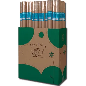 Balící papír Balicí DEKORAČNÍ PAPÍR Dárkový ozdobný KRAFT natron role 70cm x 3m