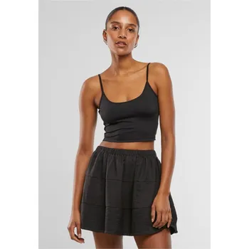 Ladies Basic Top Low Back Neckline - black XL