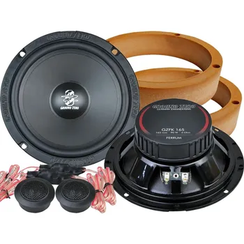 Auto Hi-Fi Dvoupásmové reproduktory do auta Ground Zero GZFC 165.2 Ford Mondeo Mk4 przód