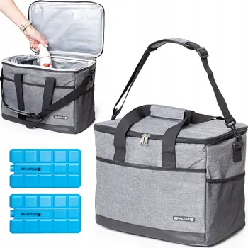 TERMO TAŠKA 26,5L + 2x CHLADICÍ VLOŽKA NA PIKNIK, NÁKUPY, CESTOVÁNÍ