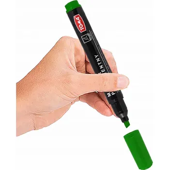 TOMA Voděodolný permanentní Fix dláto, zelené