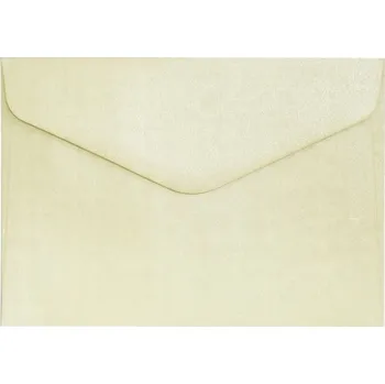 Obálka PERLOVÉ OBÁLKY C6 krémové SADA 10 kusů GALERIE PAPÍRU obálky PAPÍROVÉ