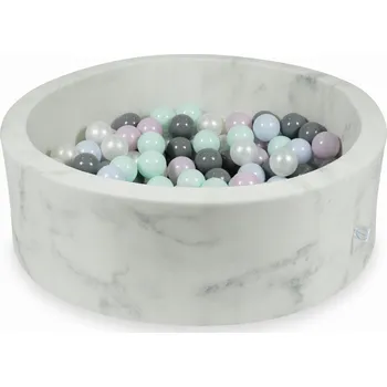 Suchý bazén Suchý bazén s míčky Mimii Mramor 90 x 40 cm