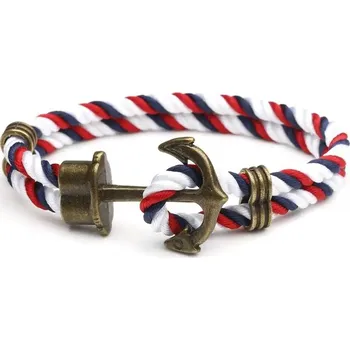 Náramek Stylový námořnický náramek pro muže | pánský náramek, módní doplněk - nSL00164-B-3