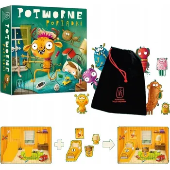 Desková hra Desková hra PŘÍŠERNÉ POŘÁDKY HRY NA LOGICKÉ MYŠLENÍ VZDĚLÁVACÍ SET HRA PRO DĚTI LOGICKÉ HRY HRAČKA ROZVOJOVÁ VZDĚLÁVACÍ HRA VZDĚLÁVACÍ HRAČKY DĚTI Nasza Księgarnia