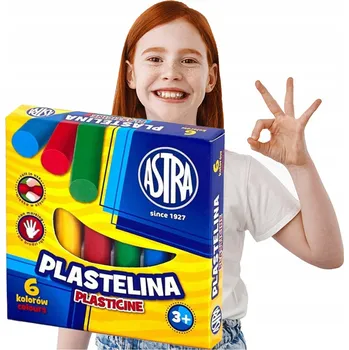 Modelovací hmota Sada Školní Plastelíny pro Modelování 6 Barev