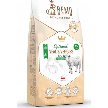 Krmivo pro psa BEMO Optimal Telecí maso se zeleninou S/M 15 kg
