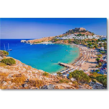 Obraz Obraz na plátně STROM SE ZLATÝMI LISTY DO LOŽNICE 40 x 30 cm