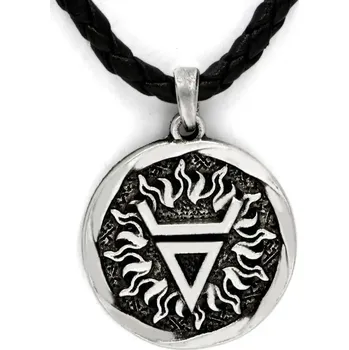 Přívěsek Dámský přívěsek veles moudrost | ochranný amulet | slovanský talisman - 2