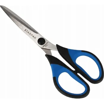Kancelářské nůžky Školní nůžky na papír kancelářské nůžky Starpak 16,5 cm