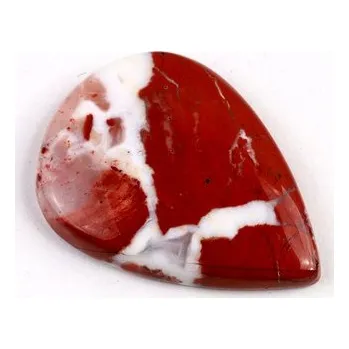 Drahý kámen Kabošon Red Jaspis č.452 (32x24x5mm)