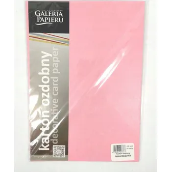 Barevný papír Ozdobný papír A4 Mika, modrý, 200 g, 20 listů