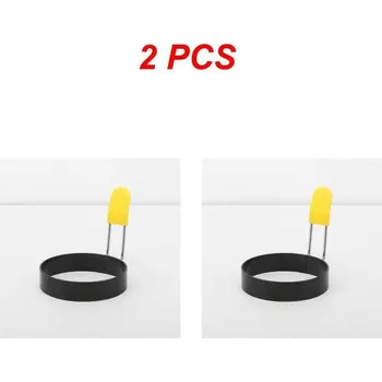 Forma na pečení 5 ks Nerezová formička na vajíčka | forma na palačinky, forma na volské oka - 2