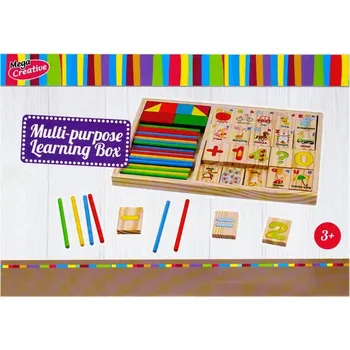 Dřevěná hračka Dřevěné POČÍTADLO pro Výuku POČÍTÁNÍ pro Děti Vzdělávací POMŮCKA Hračka