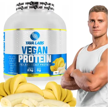 Protein YAVA LABS VEGAN PROTEIN VEGANSKÝ PROTEIN 23G V DÁVCE - BANÁN