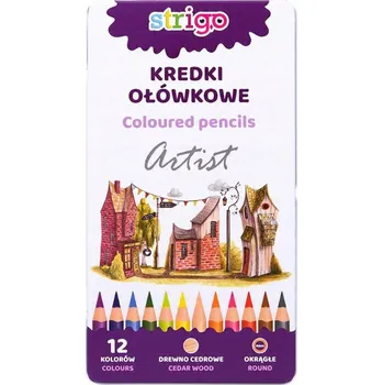 Pastelka Sada 12 Pastelky STRIGO pro umělce