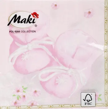 Papírový ubrousek Dekorativní PAPÍROVÝ Ubrousek 3vrstvý KŘEST SVATÝ 33x33 20 Kusů