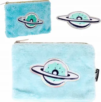 Školní batoh Školní batoh jednokomorový, pouzdro na školní potřeby, modrá taštička Starpak, plyšová taštička, dětská peněženka 20cm, vícebarevná