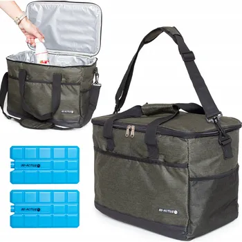 Outdoorové zavazadlo TERMO TAŠKA 26,5L + 2x CHLADICÍ VLOŽKA NA PIKNIK, NÁKUPY, CESTOVÁNÍ