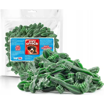 Péče o chrup Dentální pamlsky pro psy Happet Dental Mint 500 g