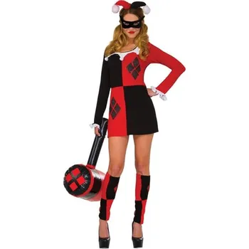 Karnevalový kostým Rubies USA - Dámský kostým Harley Quinn klasický - S-M