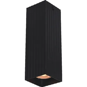 Stropní svítidlo přisazené Italux 10 W GU10 5,8 cm černé