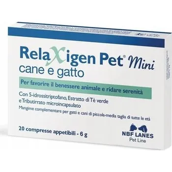 RELAXIGEN PET mini PRO PSY a KOČKY NBF Lanes 20 tablet - KLID pro VAŠÍ KOČKU
