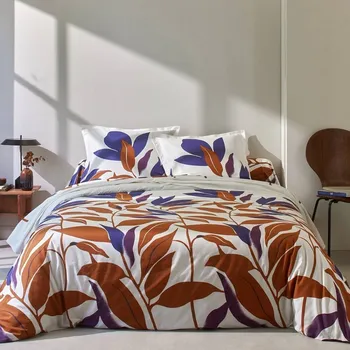 Povlečení Blancheporte Bavlněné povlečení Felicia zn. Colombine® s potiskem rostlin Velikost: povlak na polštář 65x65 cm