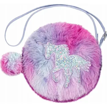 Dětská kabelka Starpak fialová, růžová taška pro dívky kabelky do školy kabelka