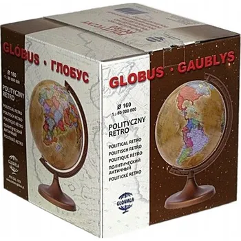 Vrták Globus pro Děti KE STUDIU Politický 16 cm Úspěšný Vzdělávací Produkt