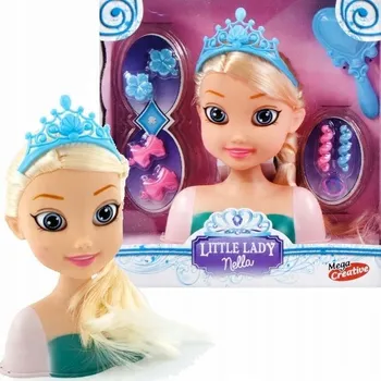 Obraz Kadeřnická HLAVA pro Styling a ČESÁNÍ Pro Děti Nella Mega Creative