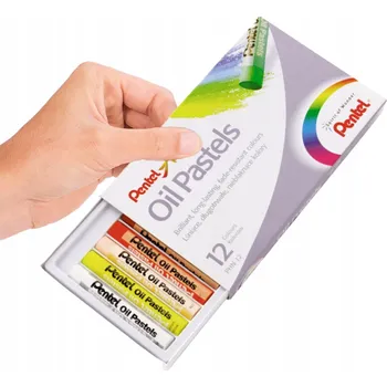 Pastelka Pastelky olejové pastelky Pentel 12 barev