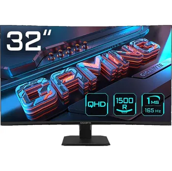 Monitor Zakřivený monitor Gigabyte GS32QC 31,5" 2K VA 165 Hz 1 ms MPRT