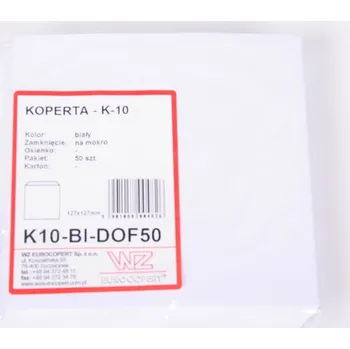 Obálka Obálka na CD bez okénka bílá 50 ks