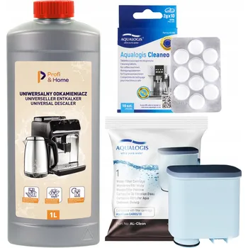 Příslušenství pro přípravu kávy Sada pro čištění kávovaru Saeco Philips: Odvápňovač, tablety, filtr