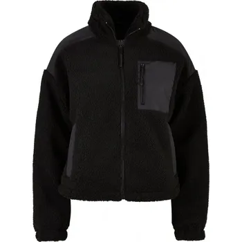 Ladies Sherpa Mix Jacket - black XL