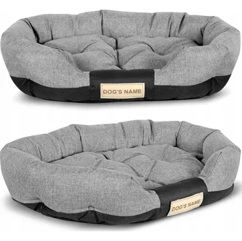 Pelíšek pro psa SLEEPuppy kotec pro psa šedý 75 cm x 50 cm